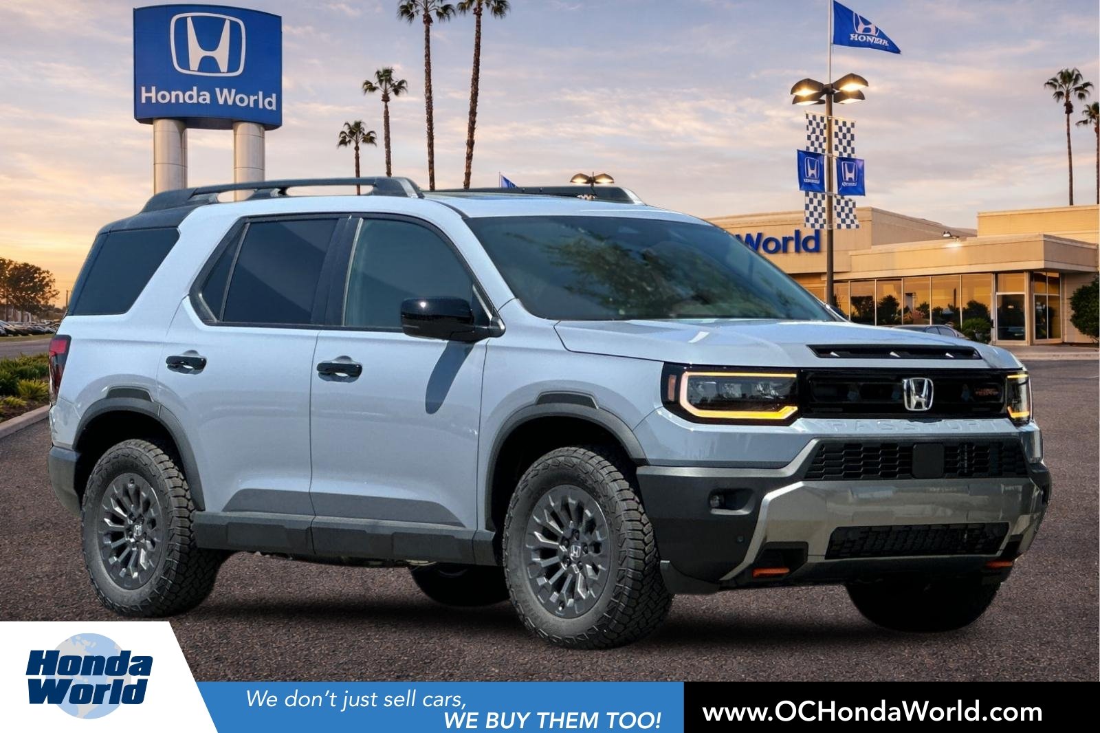 New 2026 Sonic Gray Pearl Honda TrailSport image 1