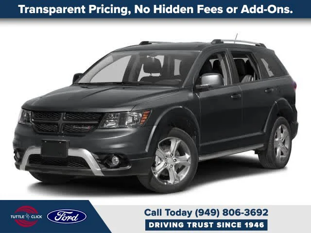 Used 2017 Granite Pearlcoat Dodge Crossroad Plus image 1