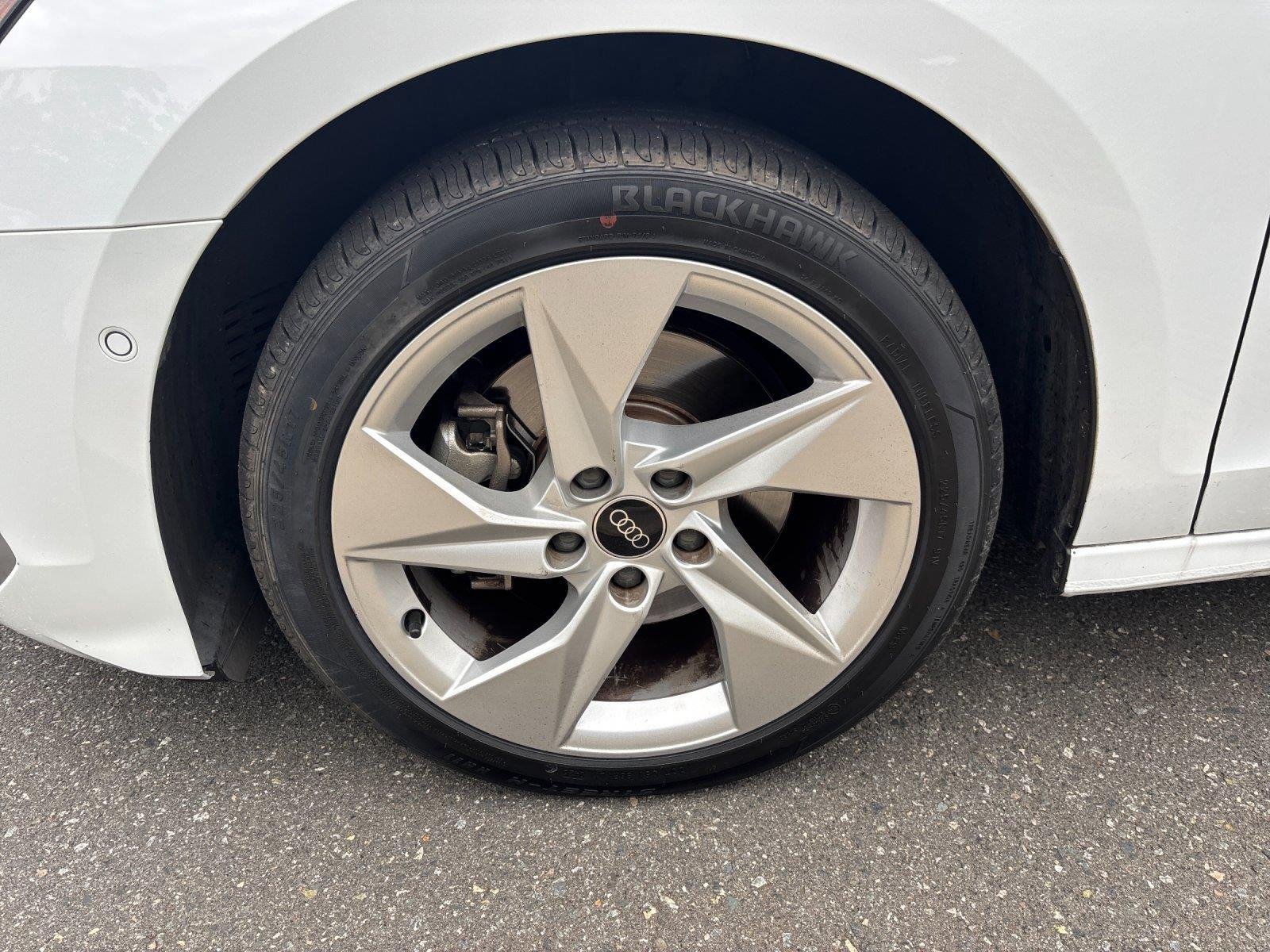 Used 2023 Glacier White Metallic Audi Premium Plus image 9