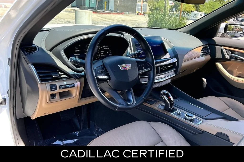 Certified Used 2023 SUMMIT WHITE Cadillac Premium Luxury image 13