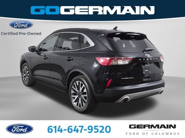 Certified Used 2020 Black Metallic Ford Titanium image 9