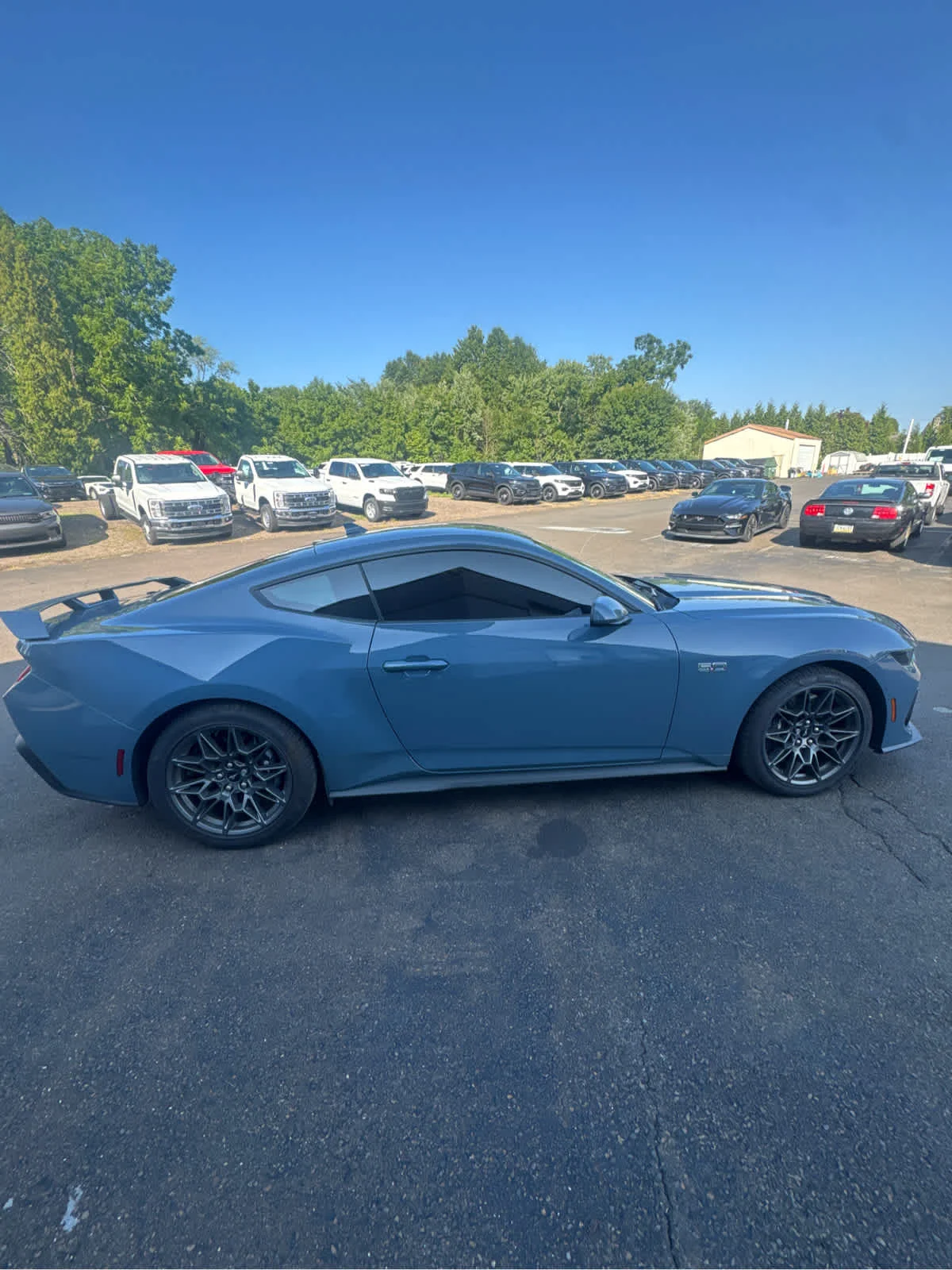 Used 2025 Vapor Blue Ford GT image 2