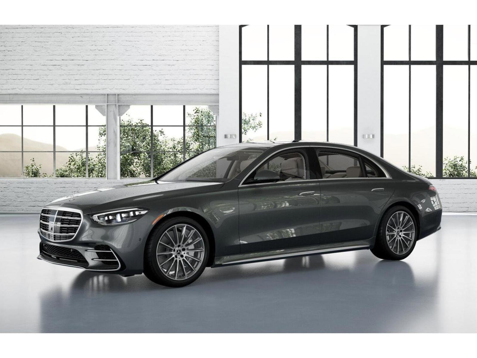 New 2026 Selenite Grey Metallic Mercedes-Benz S 580 image 17