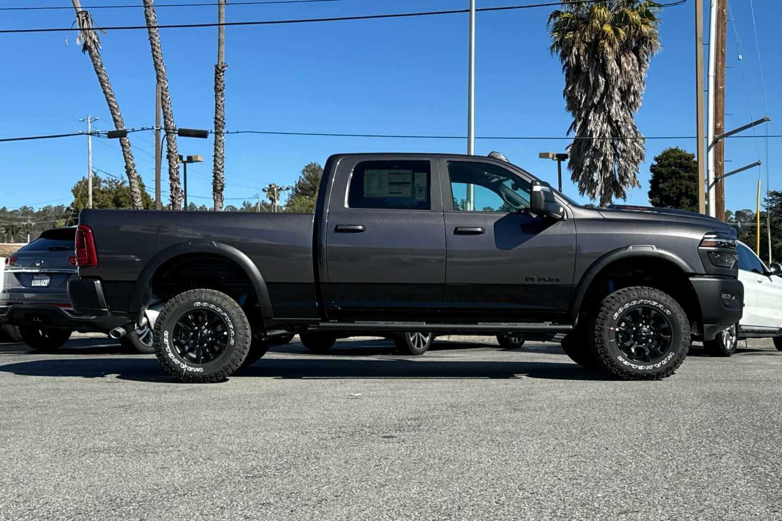 New 2026 Granite Crystal Metallic Clear-Coat Exterior Paint RAM POWER WAGON image 3