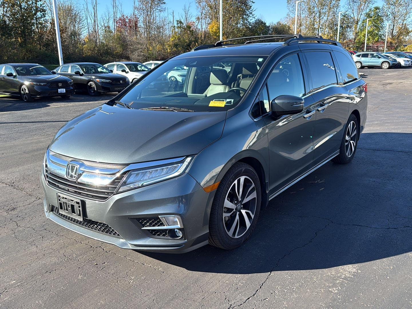 Used 2020 Forest Mist Metallic Honda Elite image 2