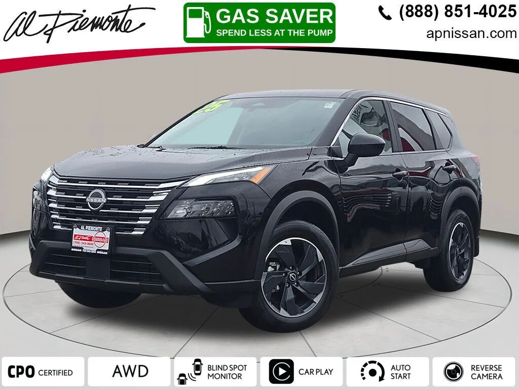 Used 2025 Black Nissan SV image 1