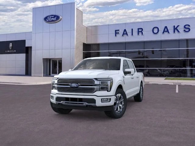 New 2026 Star White Metallic Tri-Coat Ford Platinum image 2