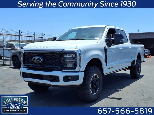 New 2026 Star White Metallic Tri-Coat Ford Lariat image 1