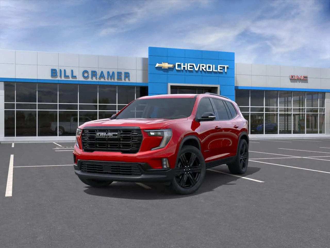 New 2027 Volcanic Red Tintcoat GMC Elevation image 8