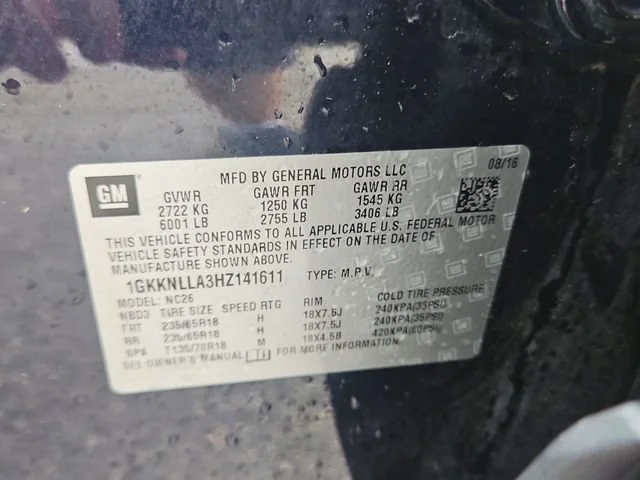 Used 2017 DARK SAPPHIRE BLUE METALLIC GMC SLE image 30
