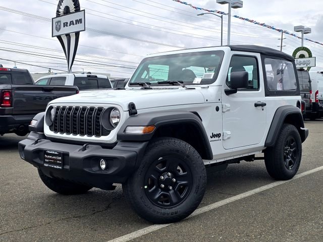 New 2026 Bright White Clear-Coat Exterior Paint Jeep Sport image 3