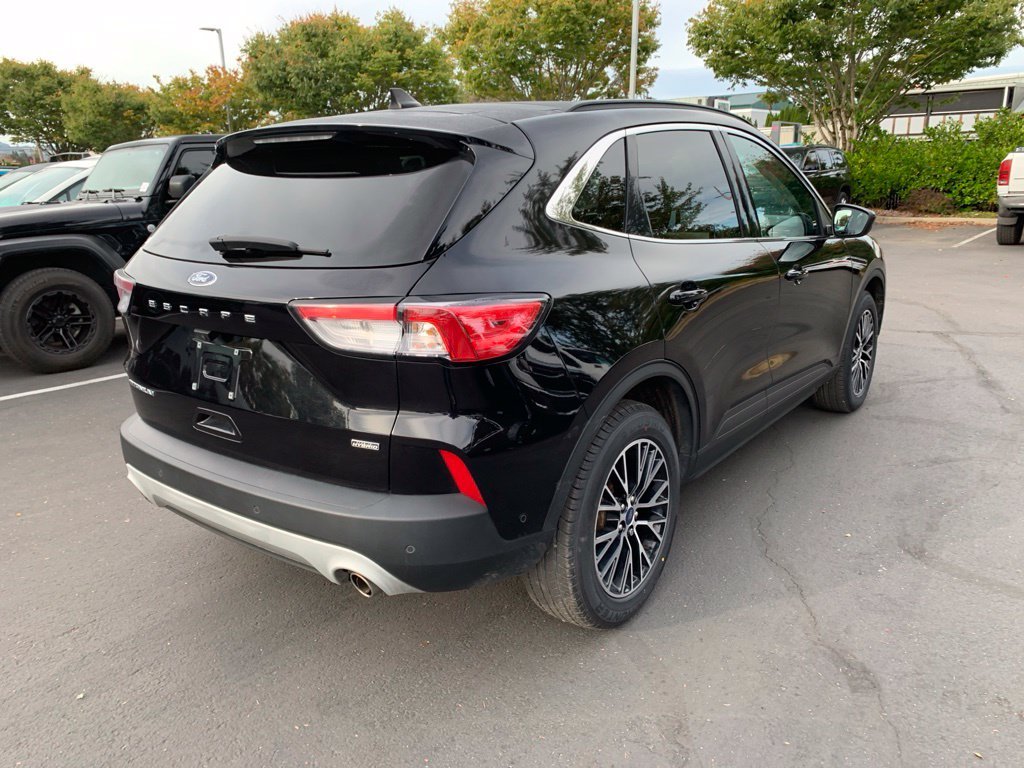 Used 2021 Black Ford Titanium image 4