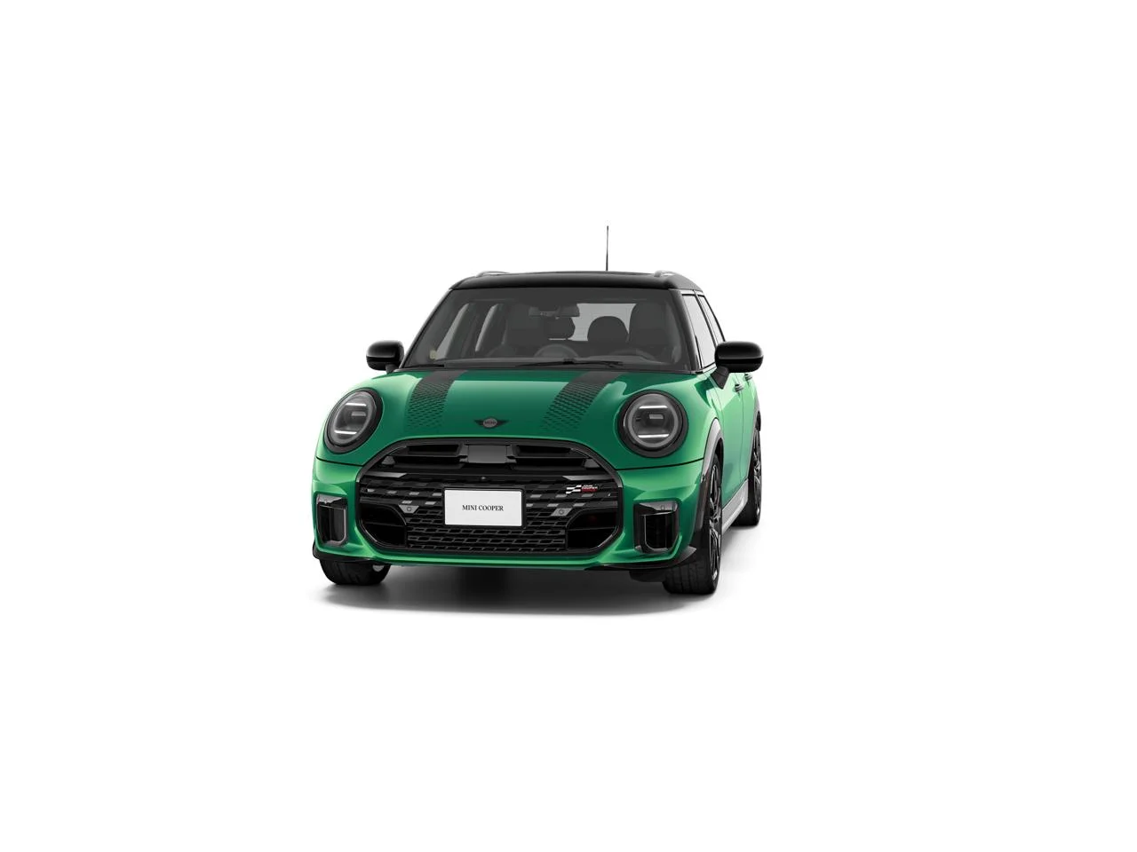 New 2027 British Racing Green IV Metallic MINI ICONIC image 3