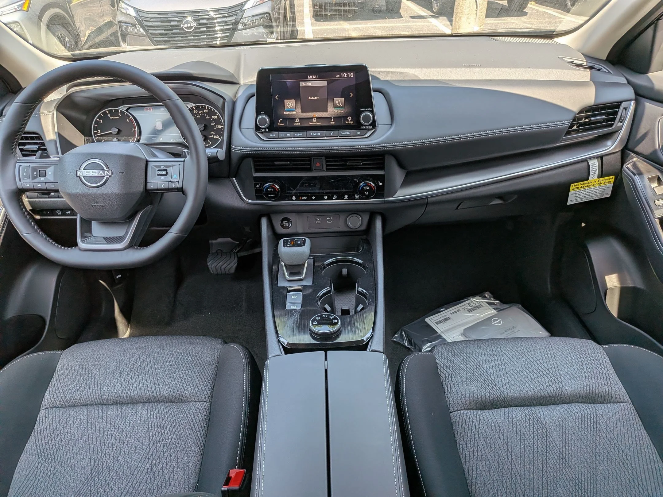 New 2026 Super Black Nissan SV image 13