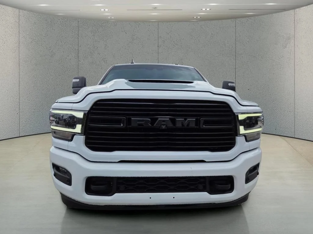 Used 2024 Bright White Clearcoat Ram Laramie image 9