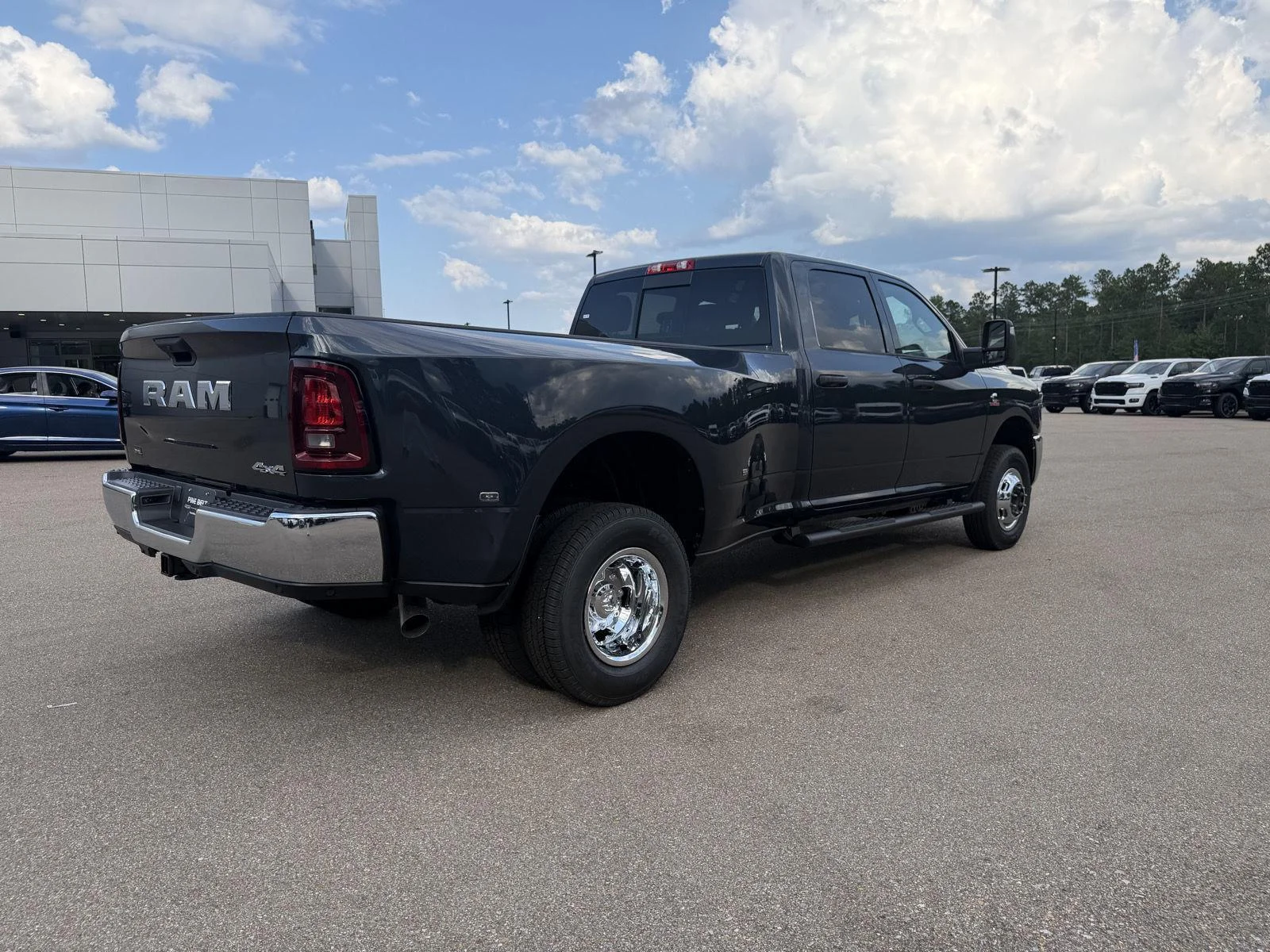 New 2026 Forged Blue Metallic Exterior Paint RAM Tradesman image 6