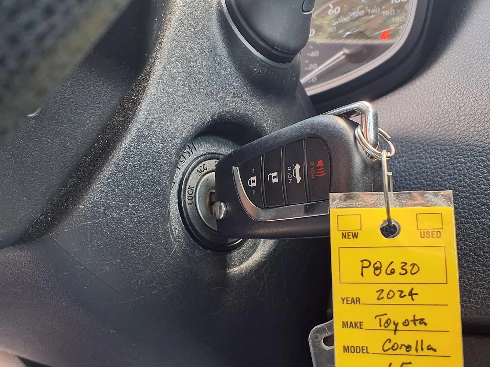 Used 2024 Silver Toyota LE image 21