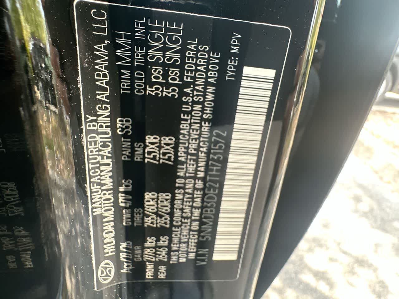 New 2026 Phantom Black Hyundai SEL FWD image 29