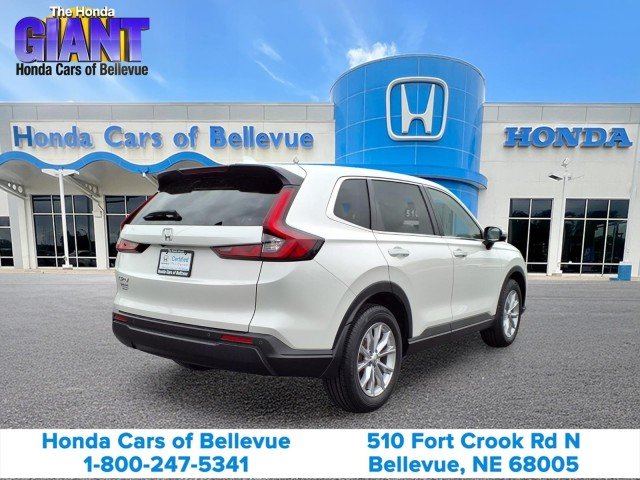 Certified Used 2023 Platinum White Pearl Honda EX-L AWD image 8