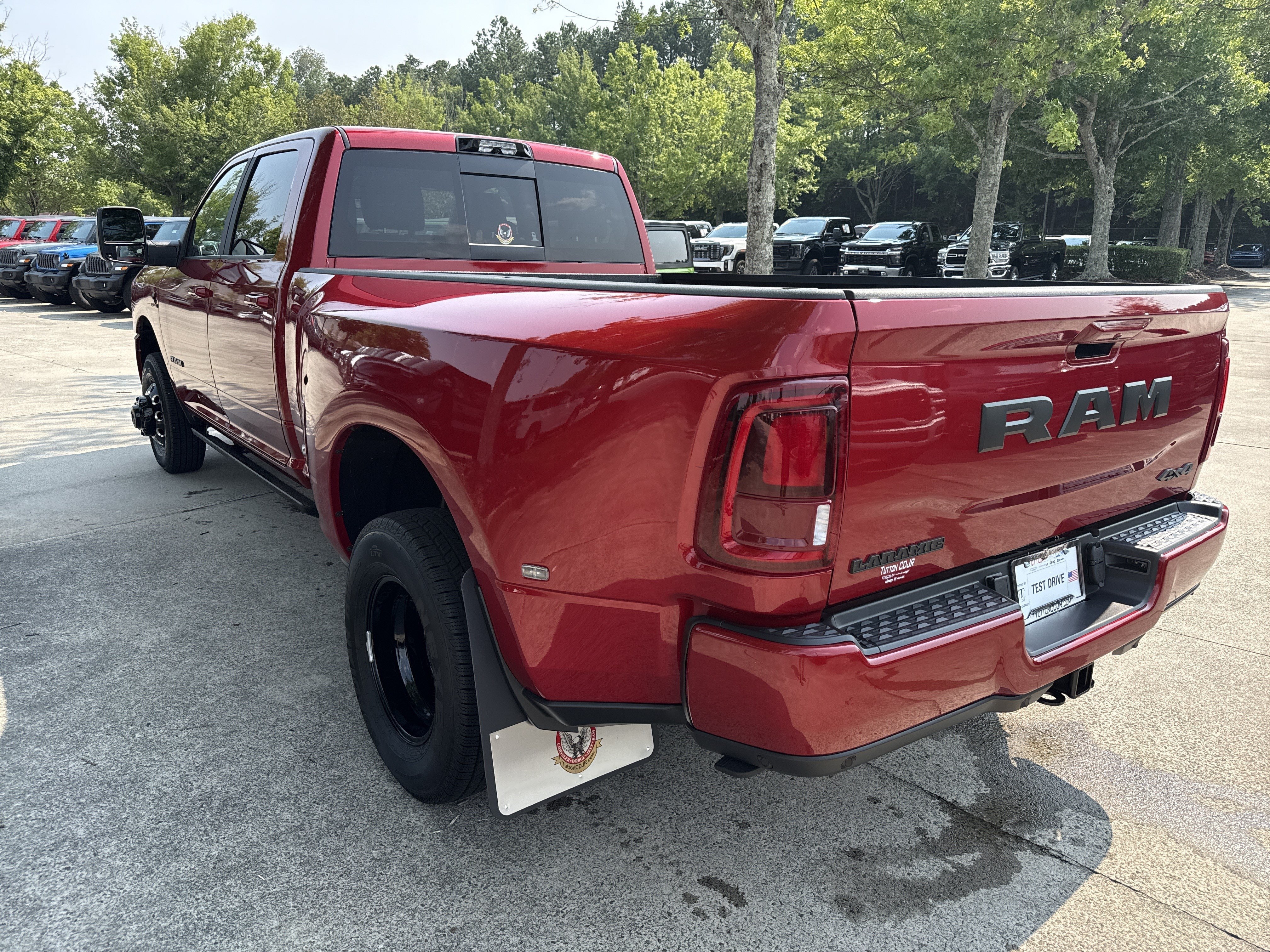 New 2026 Molten Red Pearlcoat RAM Laramie image 5