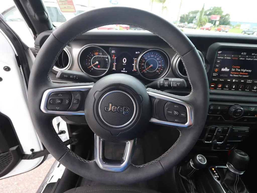 Certified Used 2023 White Jeep Sahara image 19