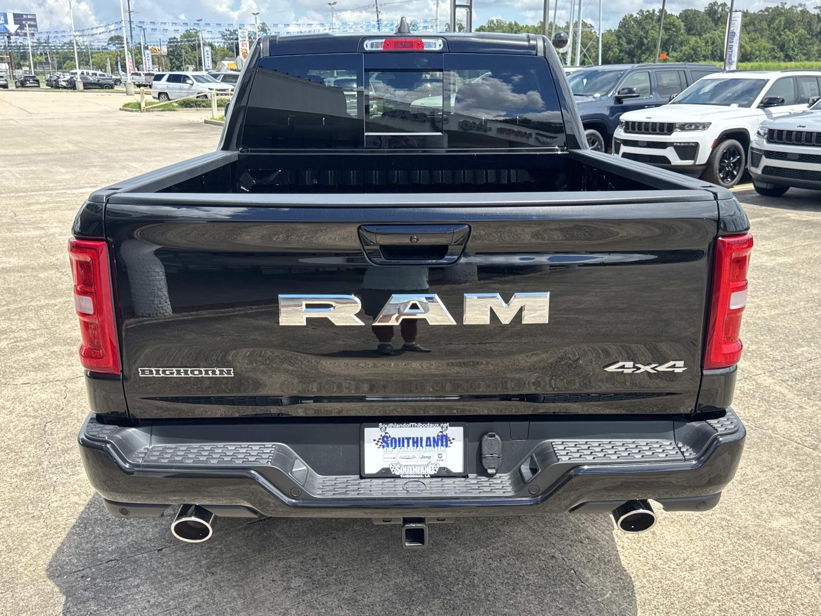 New 2026 Diamond Black Crystal Pearlcoat RAM Big Horn image 5