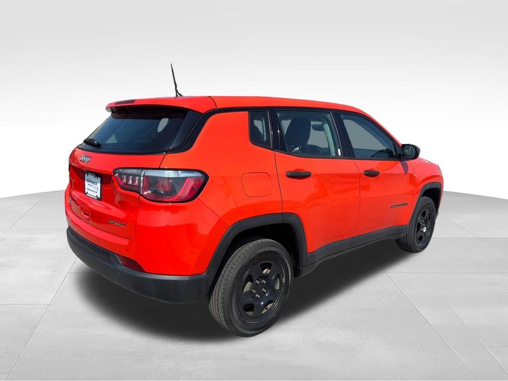 Used 2018 Orange Jeep Sport image 5