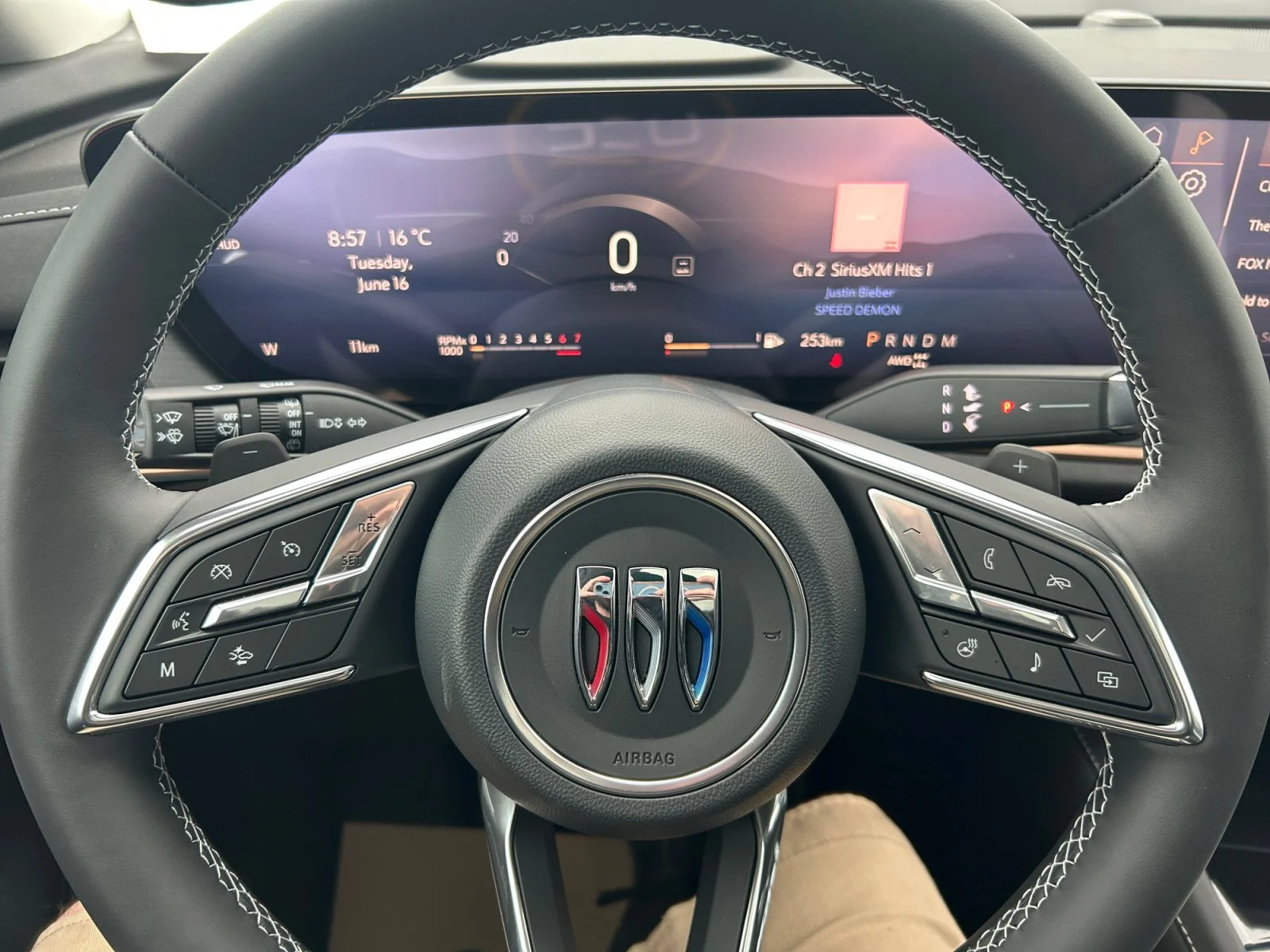 New 2026 Moonstone Grey Metallic Buick Sport Touring AWD image 23