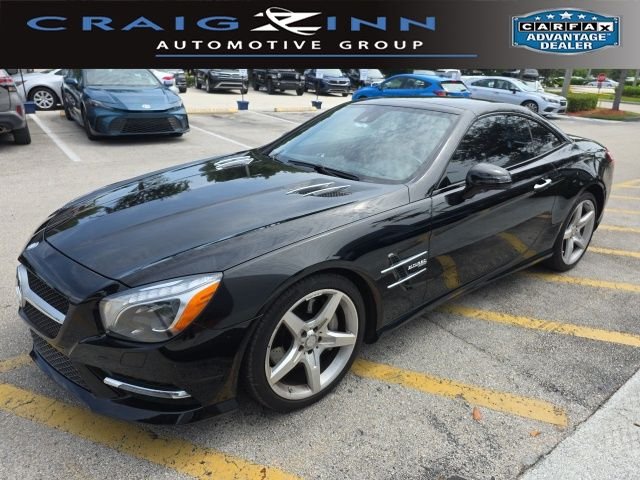 Used 2015 Black Mercedes-Benz SL 400 Roadster image 1