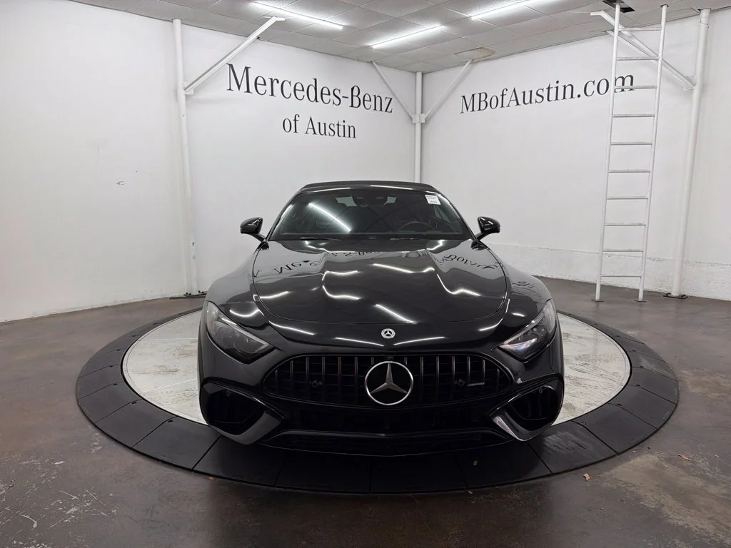 Certified Used 2022 Black Mercedes-Benz SL 63 AMG® image 2
