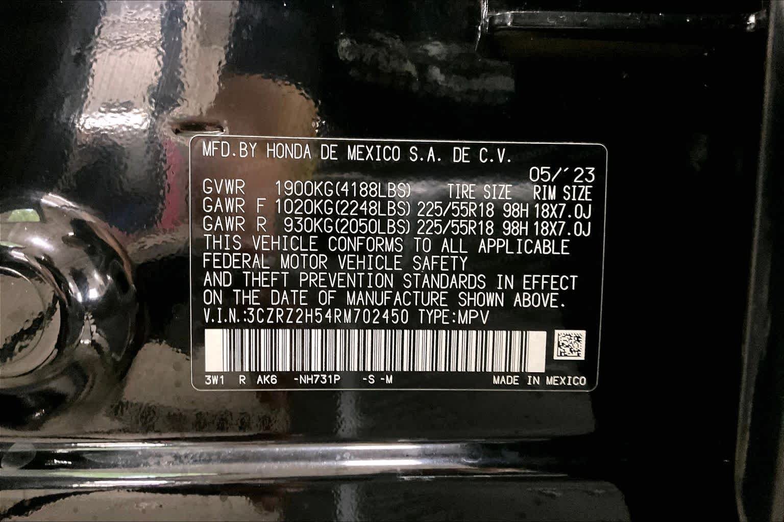 Used 2024 Crystal Black Pearl Honda Sport image 34