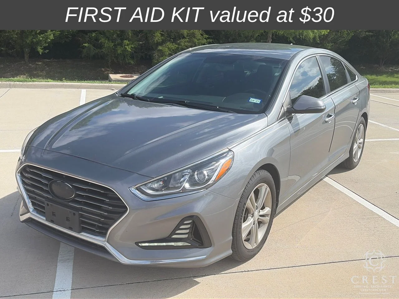 Used 2018 Machine Gray Hyundai SEL image 4