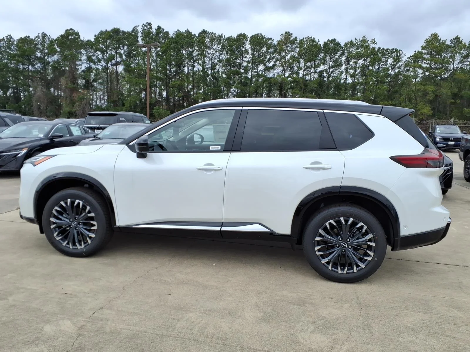 2026 Nissan Rogue Platinum White at Robbins Nissan