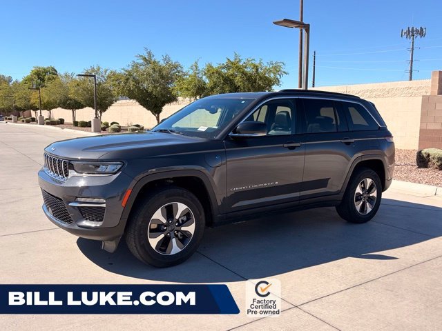 Certified Used 2024 Gray Jeep 4xe image 1