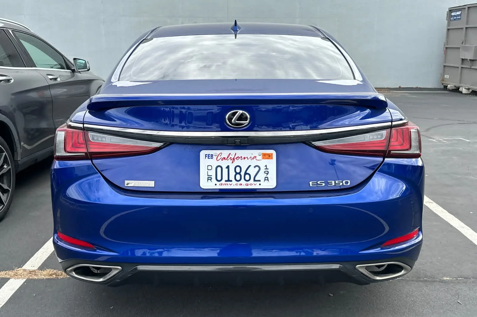 Used 2019 Ultrasonic Blue Mica 2.0 Lexus F SPORT image 5
