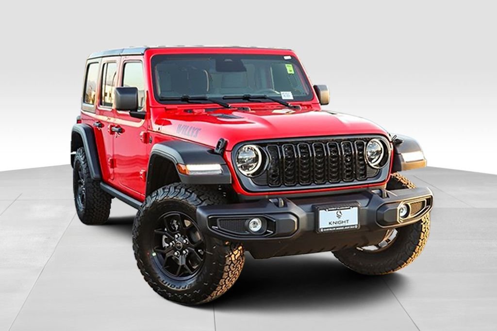 New 2026 Red Clearcoat Jeep Willys image 2