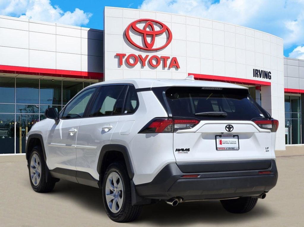 Used 2024 White Toyota LE image 3