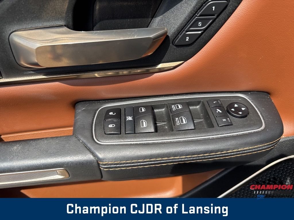 Used 2021 Diamond Black Ram Limited Longhorn image 16