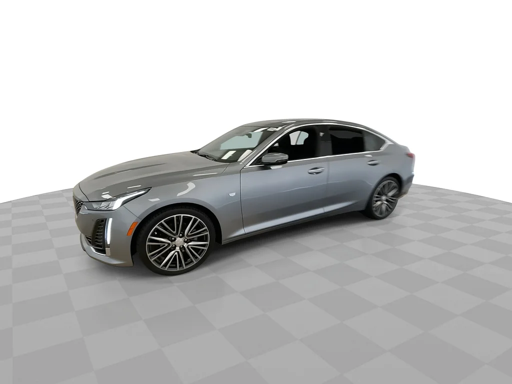 Used 2023 Argent Silver Metallic Cadillac Premium Luxury image 6
