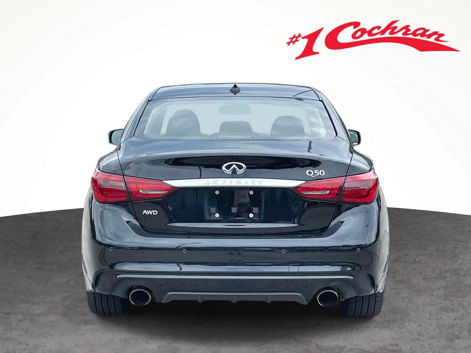 Used 2018 Black Obsidian INFINITI 3.0t LUXE image 8