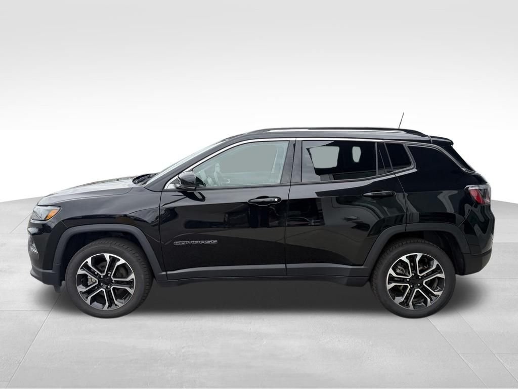 Used 2022 Jeep Compass Limited with VIN 3C4NJDCB1NT165802 for sale in West Salem, WI