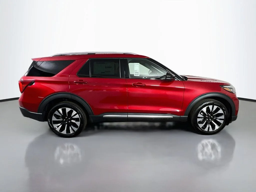 New 2026 Rapid Red Metallic Tinted Clearcoat Ford Platinum image 19
