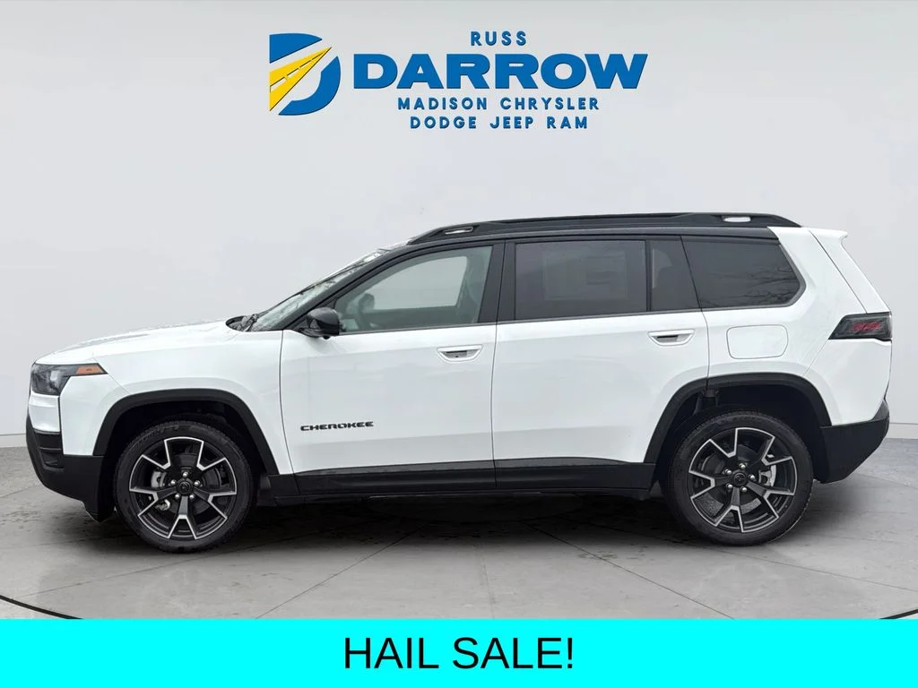 New 2026 Bright White Clear-Coat Exterior Paint Jeep Overland image 2