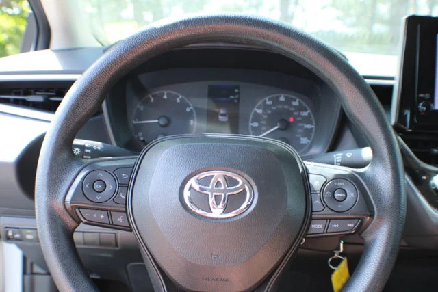 Used 2024 Classic Silver Metallic Toyota LE image 8