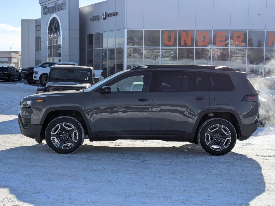 New 2026 Grey Jeep Laredo - - 4x4 - Adaptive Cruise - 12.3 Display - Heated Seats/Wheel - Compact Spare Tire & More! image 6