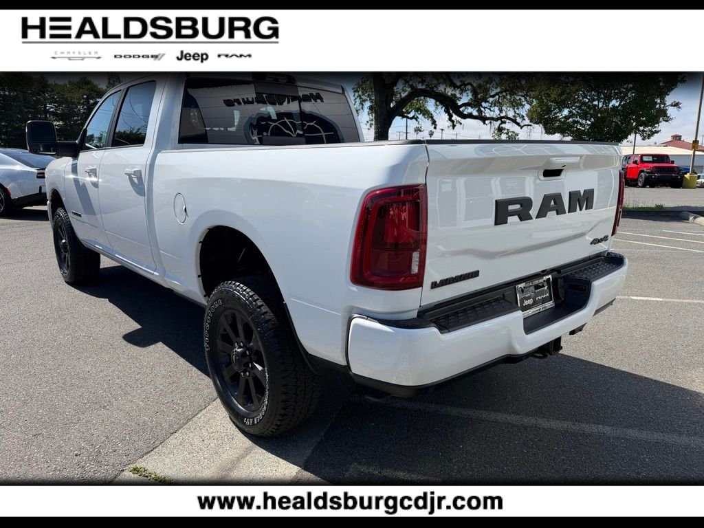 New 2026 Bright White Clear-Coat Exterior Paint RAM Laramie image 3