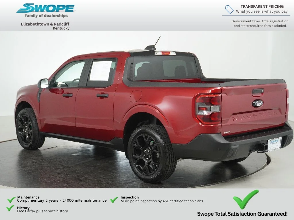 Used 2025 Ruby Red Metallic Ford XLT image 5