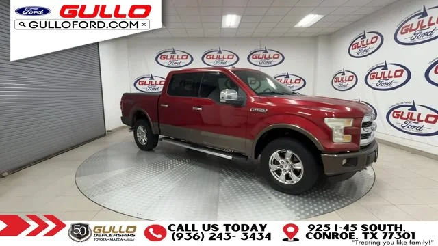Used 2015 Red Ford Lariat image 8