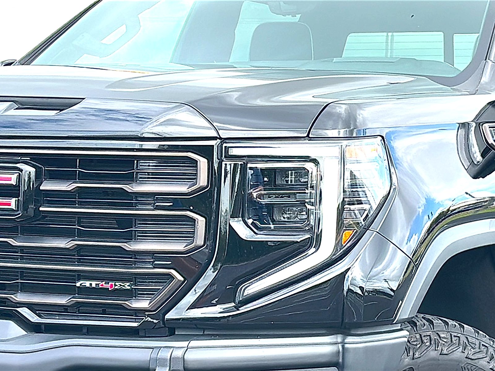 Used 2024 Onyx Black GMC AT4X image 4