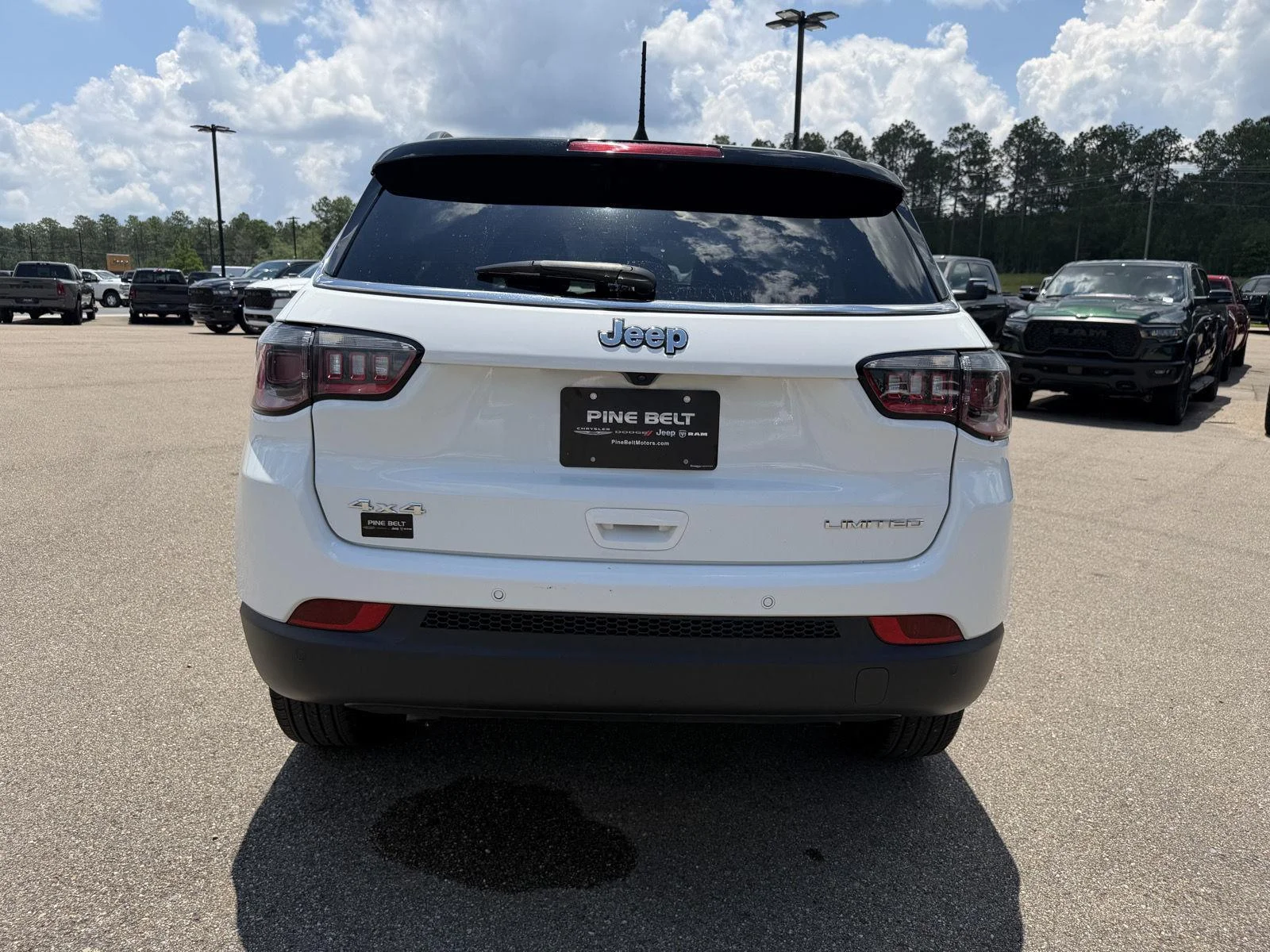 Used 2025 Bright White Clearcoat Jeep Limited image 5